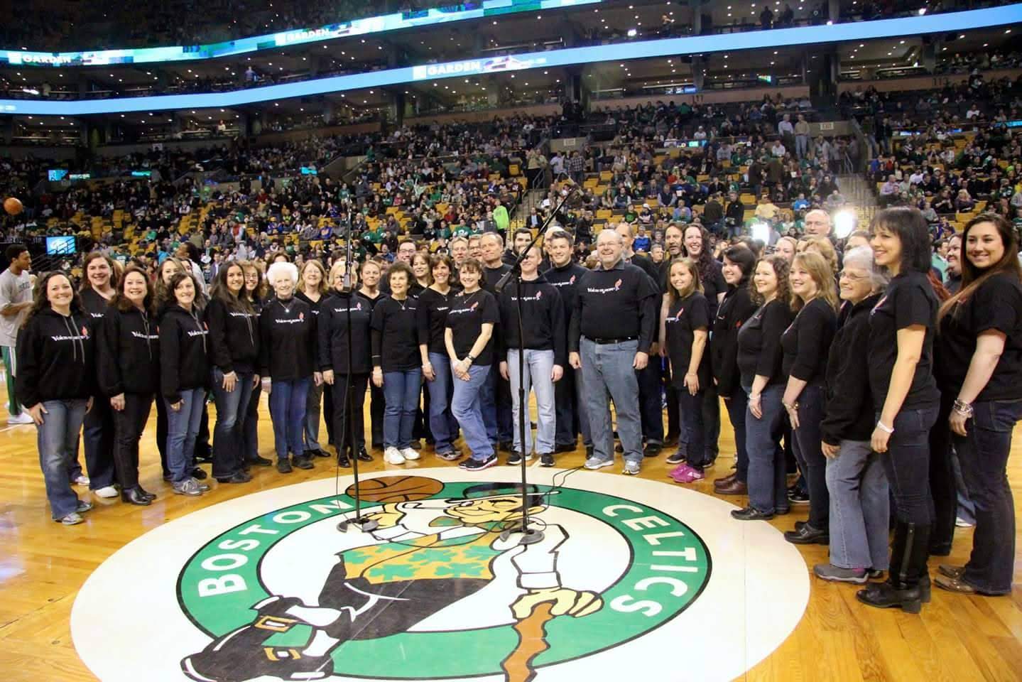 VOH to Perform National Anthem for Boston Celtics! Voices of Hope